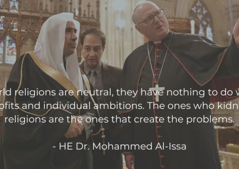 Extremism is a question of individual evil, not of religion. HE Dr. Mohammed Alissa