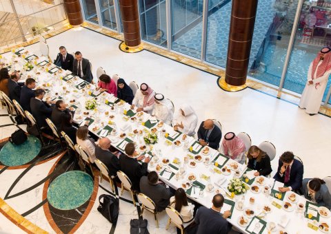 Mohammad Alissa a rencontré le Groupe de travail sur le Moyen-Orient et le Golfe du Conseil européen (MOG) 