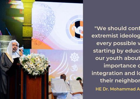  HE Dr. Mohammad Alissa advocates for educating youth on the importance of integration & tolerance