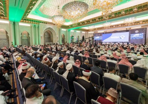 MWL was joined by over 1,000 Islamic scholars who At the Global Forum on Moderate Islam