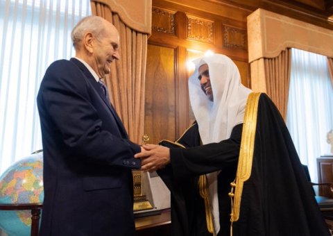 Last November, HE Dr. Mohammed Alissa met with the First Presidency of the LDS church in Utah to discuss shared goals of interfaith cooperation