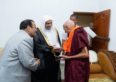 While in Sri Lanka, HE Dr. Mohammad Alissa exchanged ideas on how to bolster interfaith cooperation.