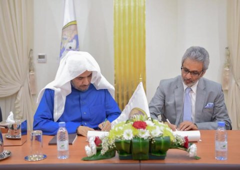 HE the SG signs a cooperation agreement with the World Council of Religious Leaders on Wednesday; signed by HE the SG of the Council Dr. Bawa Jain. It included organizing an inter. conf. at the UN in the presence of leaders of religions, thought&politics