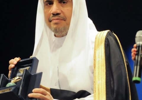 En respect du monde musulman le prix Galilée est remis cette année au SG de la LIM, Cheikh D. Al-Issa
