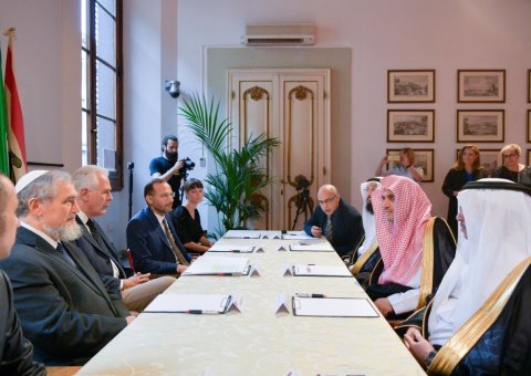 President of Tuscany receives at the Region's Council in Florence HE the SG of the MWL