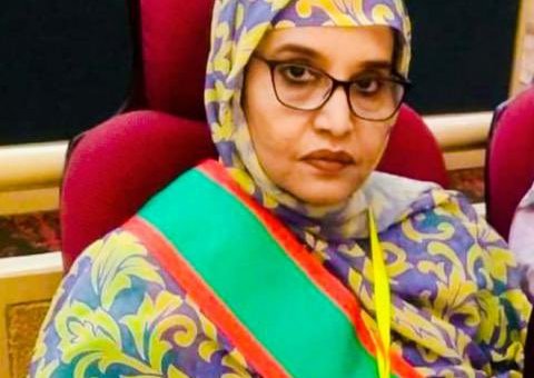 La LigadelMundoIslamico felicita a la Sra. Messouda Baham, directora de la oficina de la LMI en Mauritania