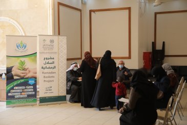 ‫اردن‬ میں شامی پناہ گزینوں کے لئے ‫رمضان‬ افطاری کوپن
