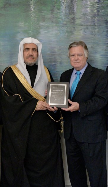 le Conseil pour les relations arabo-américaines attribue au D. Mohammad Alissa le prix "la paix mondiale pour les religions"