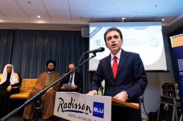 Minster of Endowments and Religious Affairs Kurdistan shared the positive steps his government is taking to build lasting peace and coexistence during the Symposium on the Unifying Human Brotherhood in Oslo