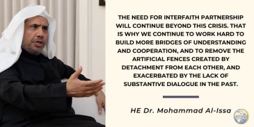 HE Dr. Mohammad Alissa explained MWL's approach to building bridges of understanding in an exclusive interview with Al Monitor