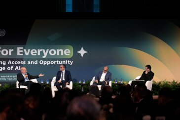 فعالية ⁧‫رابطة العالم الإسلامي‬⁩ في نيويورك: "الذكاء الاصطناعي للجميع...الإيمان والكرامة الإنسانية والذكاء الاصطناعي"