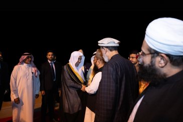 H.E. Sheikh Dr. Mohammed Al-issa , Secretary-General of the Muslim World League (MWL) and Chairman of the Organization of Muslim Scholars, arrived in Islamabad, the capital of Pakistan