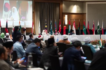 His Excellency Sheikh Dr. Mohammed Alissa, Secretary-General of the MWL, at a press conference following the inauguration of the Council of ASEAN Scholars: "Extremism and violence are present among followers of all religions