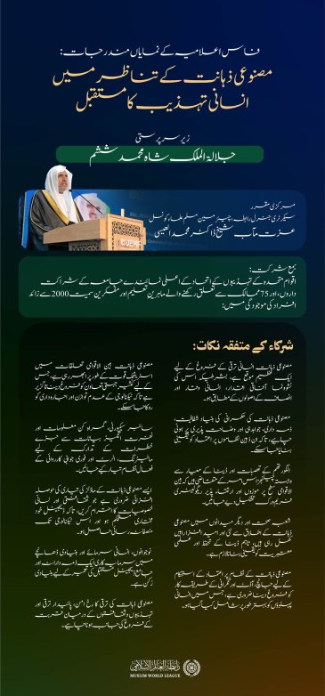  'یورو-میڈیٹیرینین یونیورسٹی' کانفرنس کی جانب سے انسانی تہذیب اور مصنوعی ذہانت کے حوالے سے ”پیغامِ فاس“ جاری کیا گیا