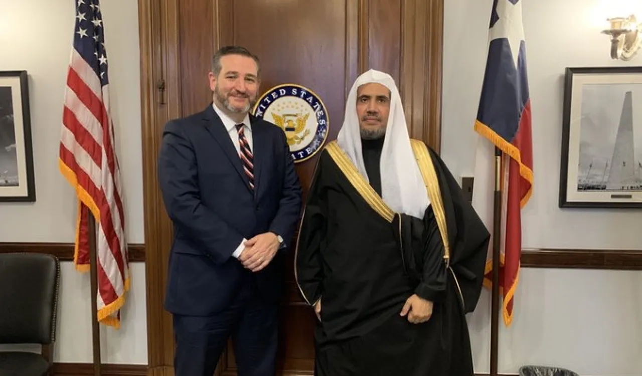 HE Dr. Alissa meets Senator TedCruz, the former US presidential candidate