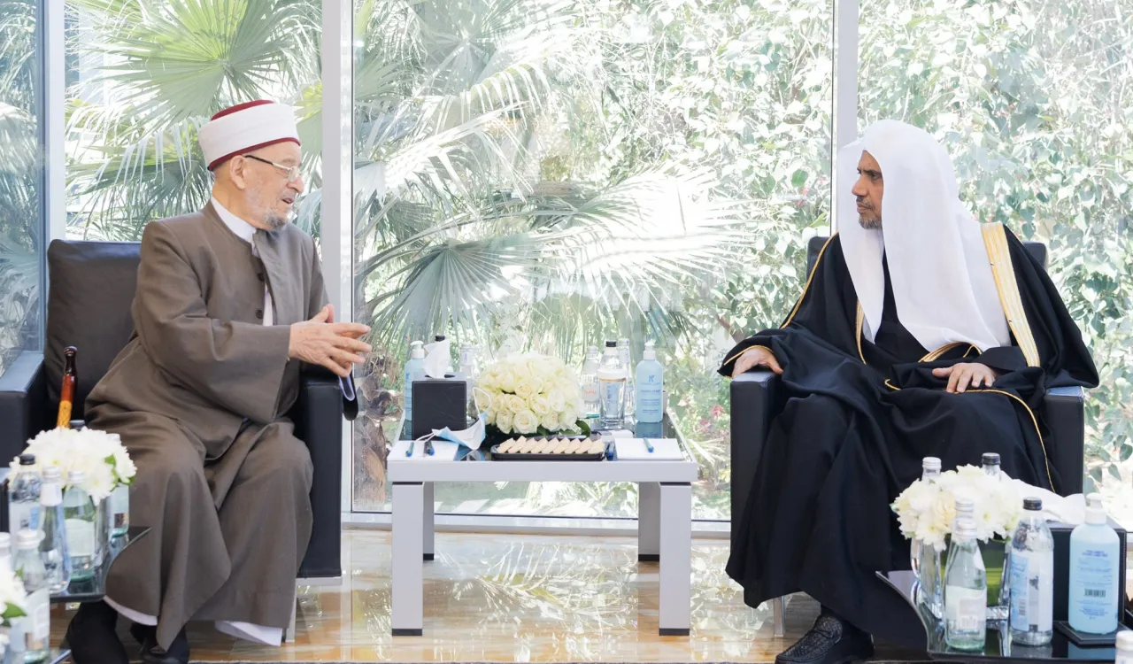Mohammad Alissa a reçu Ahmed Al-Taha pdt du Comité irakien de jurisprudence islamique
