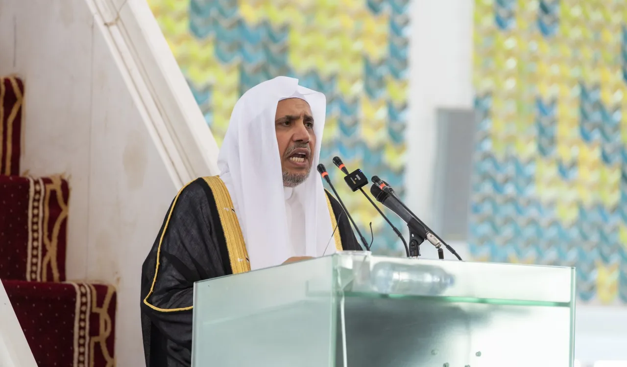 معالي الأمين العام رئيس هيئة علماء المسلمين الشيخ د. محمد العيسى خطيباً للجمعة هذا اليوم على منبره من إسلام أباد