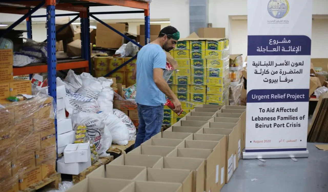 Dans le cadre de sa mission humanitaire, la LIM fournit une aide d’urgence lorsque la situation l’exige.