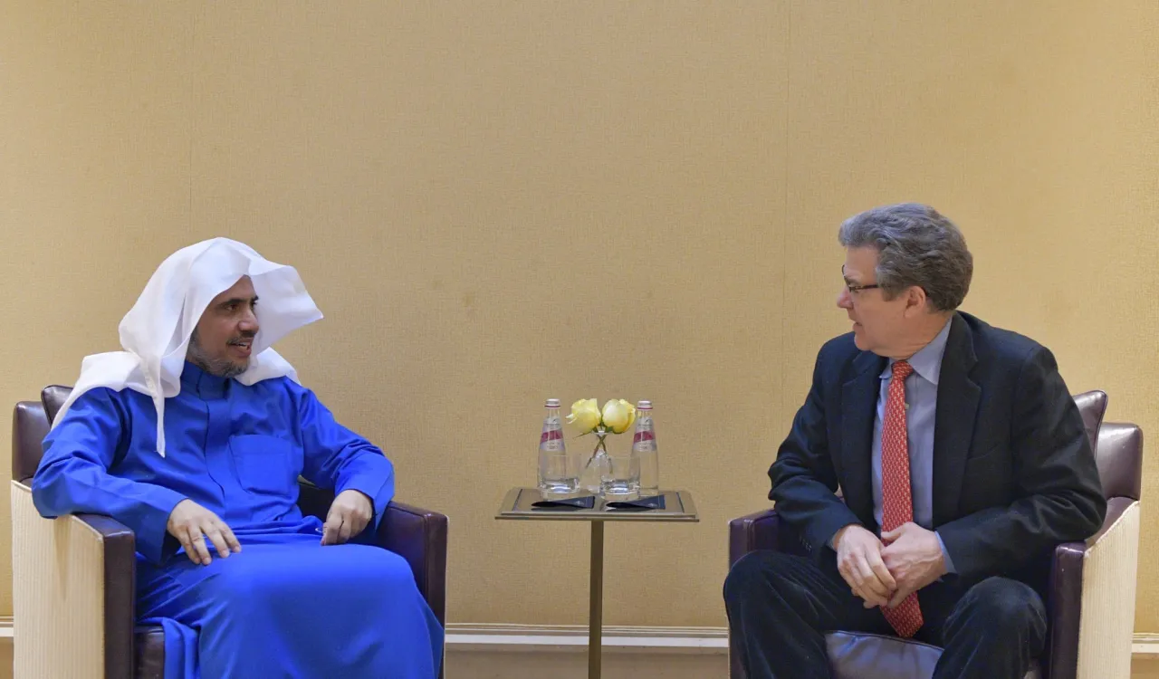 D. Mohammad Alissa reçoit à washington Mr. Sam Barawanbak Ambassadeur américain pour les activités religieuses