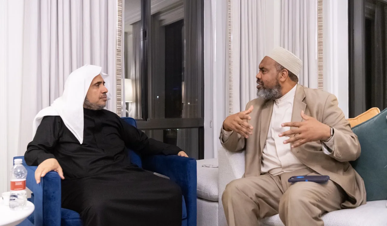 ‏خلال زيارته للولايات المتحدة التقى معالي أمين ⁧‫رابطة العالم الإسلامي‬⁩ بعددٍ من الشخصيات الإسلامية