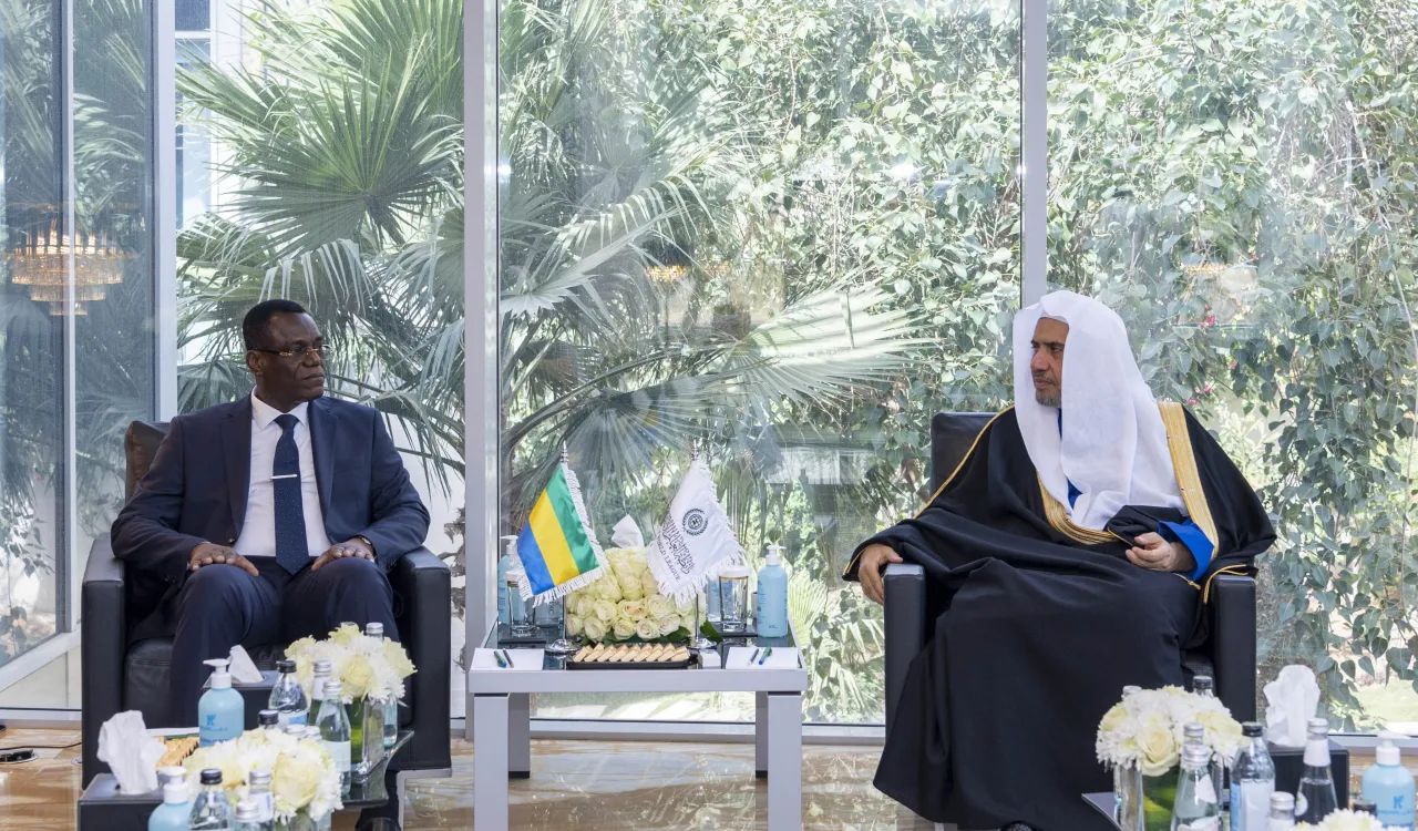 H.E. Dr. Mohammad Alissa met with the Ambassador of the Republic of Gabon to the Kingdom of Saudi Arabia, H.E. Guy Ibrahim Mamborou