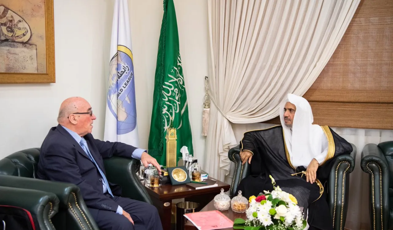 The SG of the MWL receives the Honorable Ambassador Dr. Veniamin Popov, Coordinator of the Russia-Islamic World Strategic Vision Group