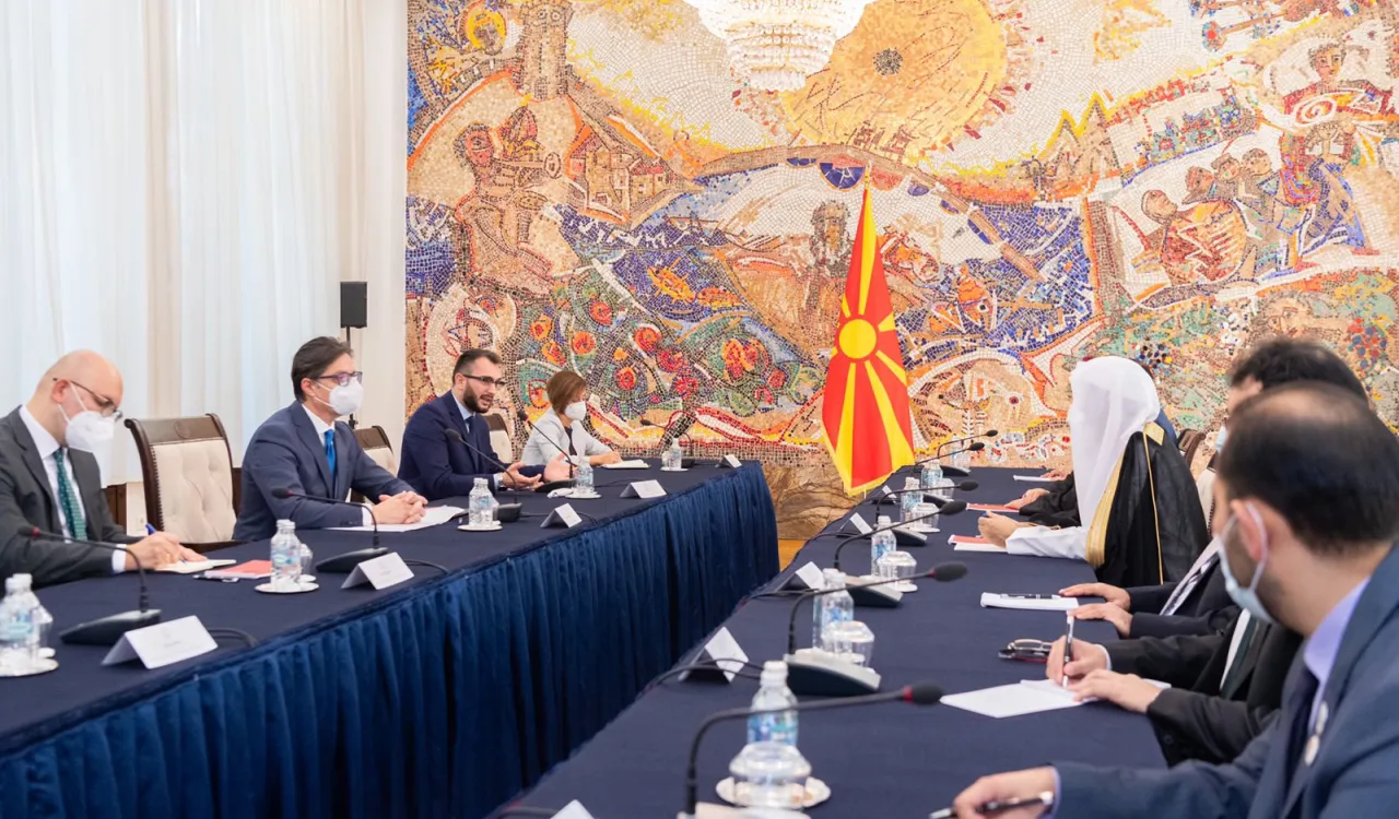 The President of the Republic of North Macedonia received HE Sheikh Mohammed Alissa