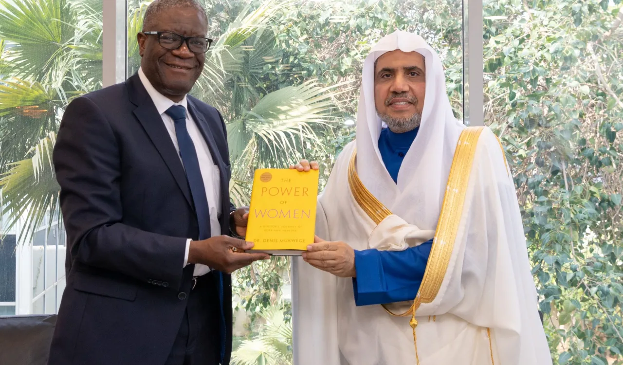 Dr. Al-Issa Meets Nobel Peace Prize Laureate, Dr Denis Mukwege