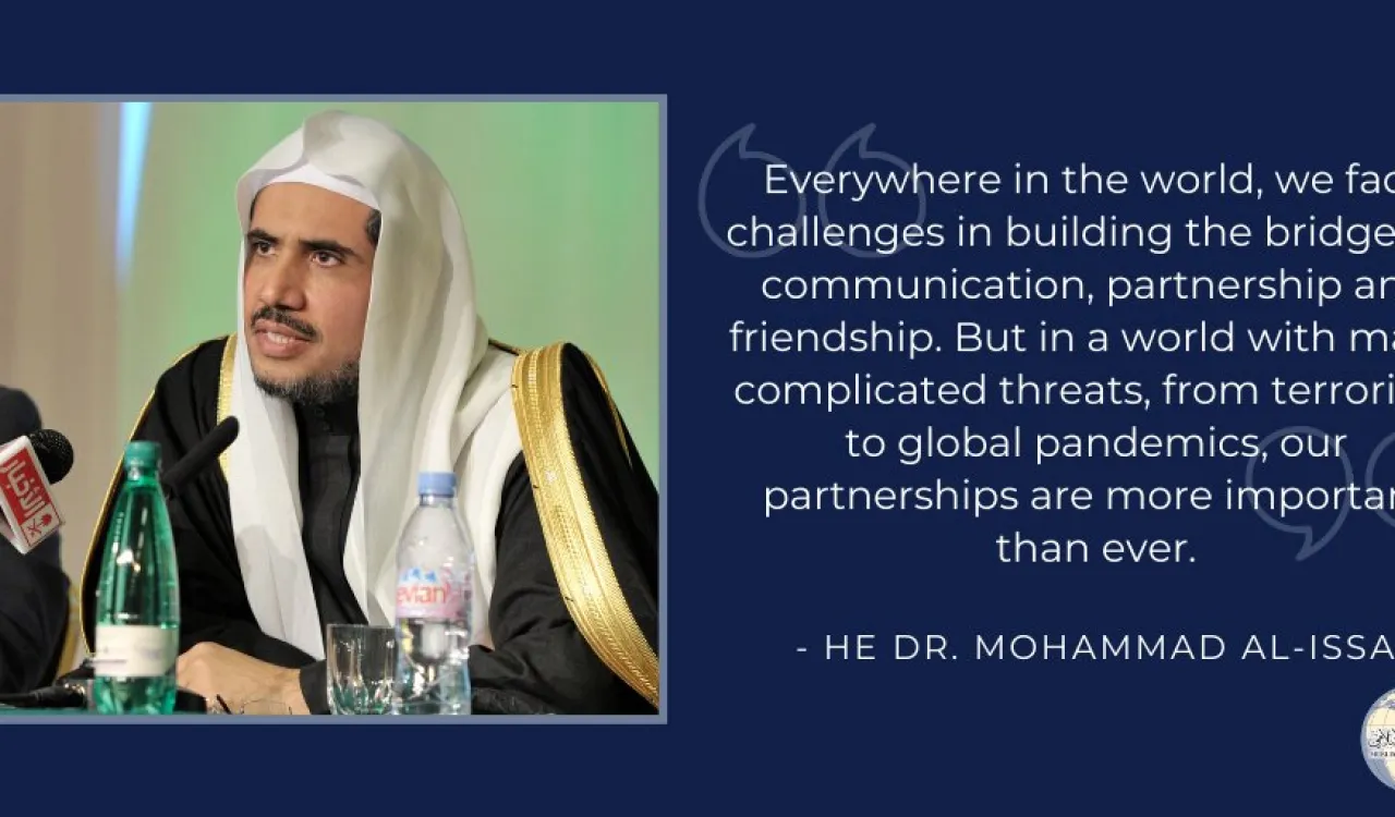 We are confronted by many global challenges, from pandemics to terrorism. Our partnerships are more important than ever.