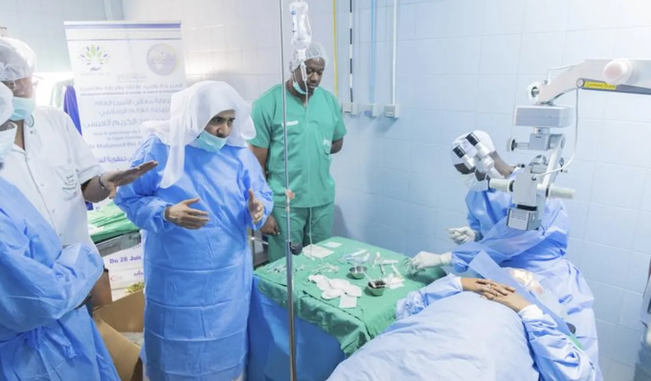 The MWL supports medical programs around the world