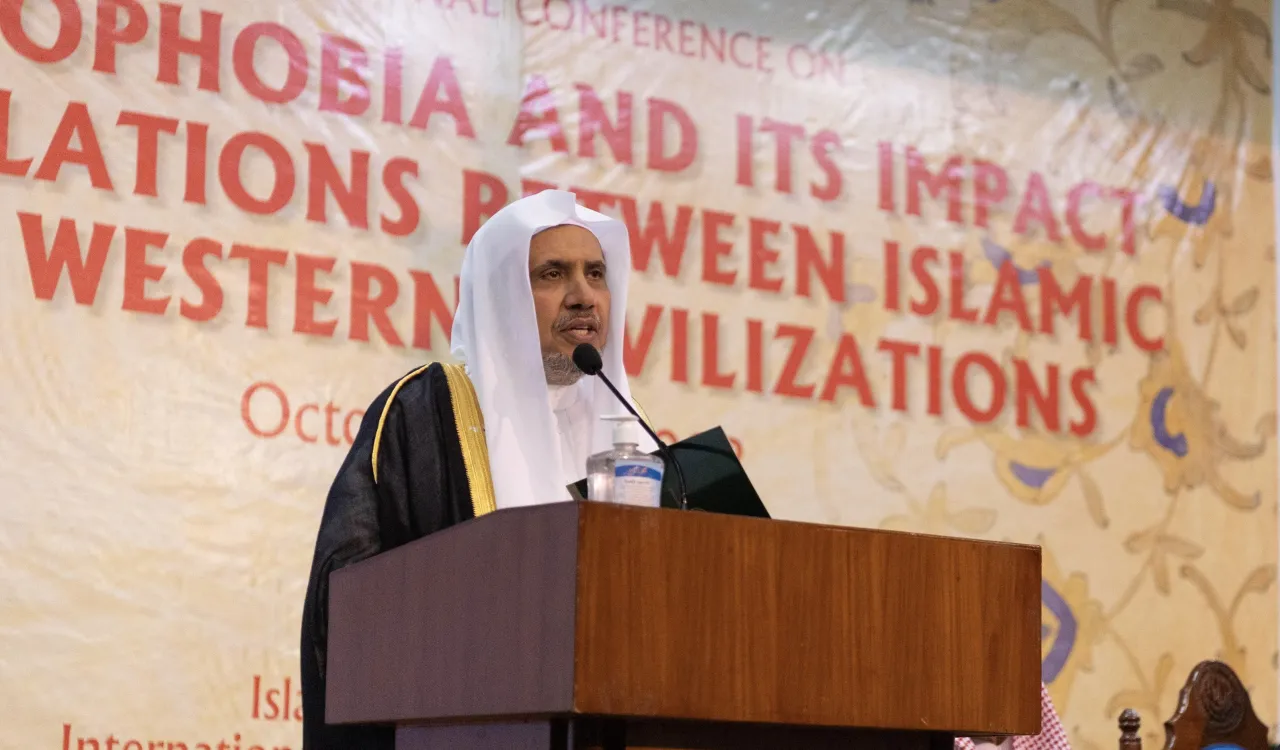 شكَّلَت نتائج مؤتمر باكستان الدولي الذي رعته ⁧‫رابطة العالم الإسلامي‬⁩ قبل عامين، خطوة مهمة للإسهام في تعزيز العمل الإسلامي المشترك للتصدي لأفكار رُهاب الإسلام "الإسلاموفوبيا"