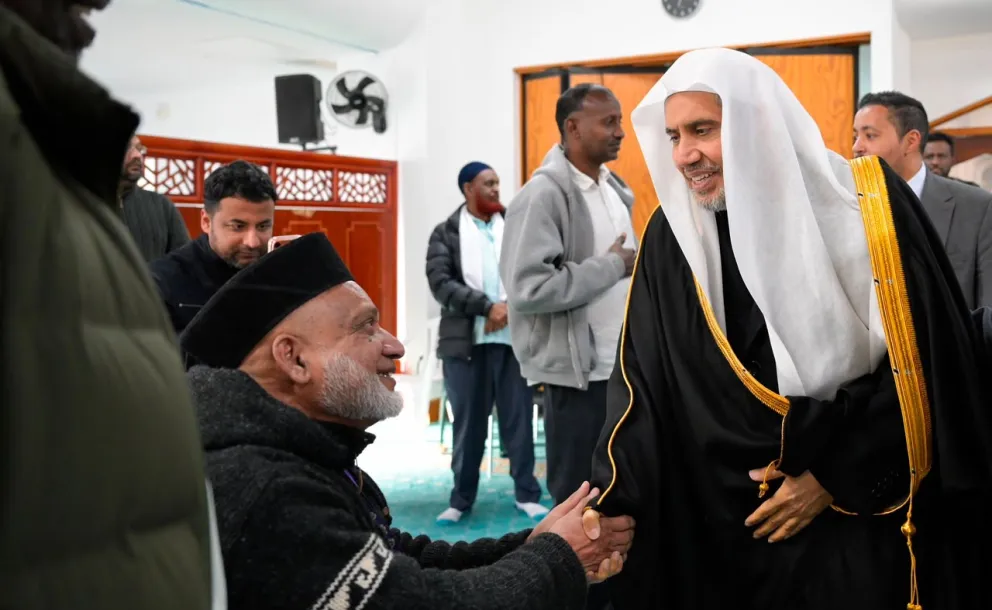 Le Secrétaire général de la Ligue islamique mondiale visite la mosquée An-Nur à Christchurch, en Nouvelle-Zélande, et annonce que la Ligue prendra en charge sa reconstruction