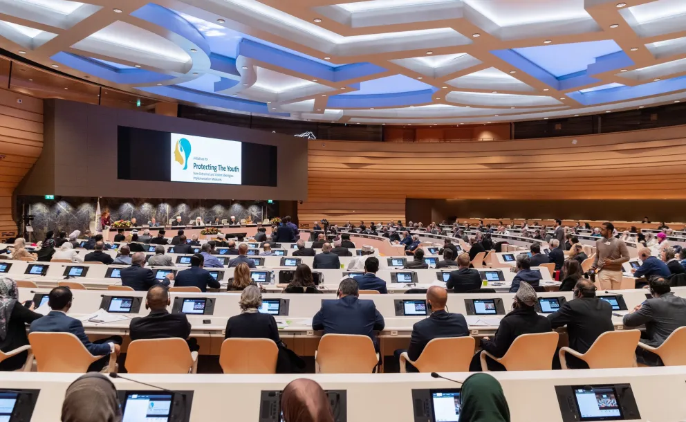 سیکرٹری جنرل رابطہ اور چیئرمین مسلم علماء کونسل، عزت مآب شیخ ڈاکٹر محمد العیسی نے جنیوا میں اقوام متحدہ کے ہیڈکوارٹر میں، اس کی حمایت اور میزبانی سے، ”جمادی الآخرۃ 1441ھ - فروری 2020ء “میں، (28) اقدامات  ان كے نفاذی طریقۂ کار کے ساتھ متعارف کرائیں