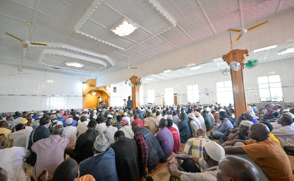 Dr. Al-Issa Delivers Friday Sermon and Leads Worshippers in Prayer at the Grand Mosque in Rwanda