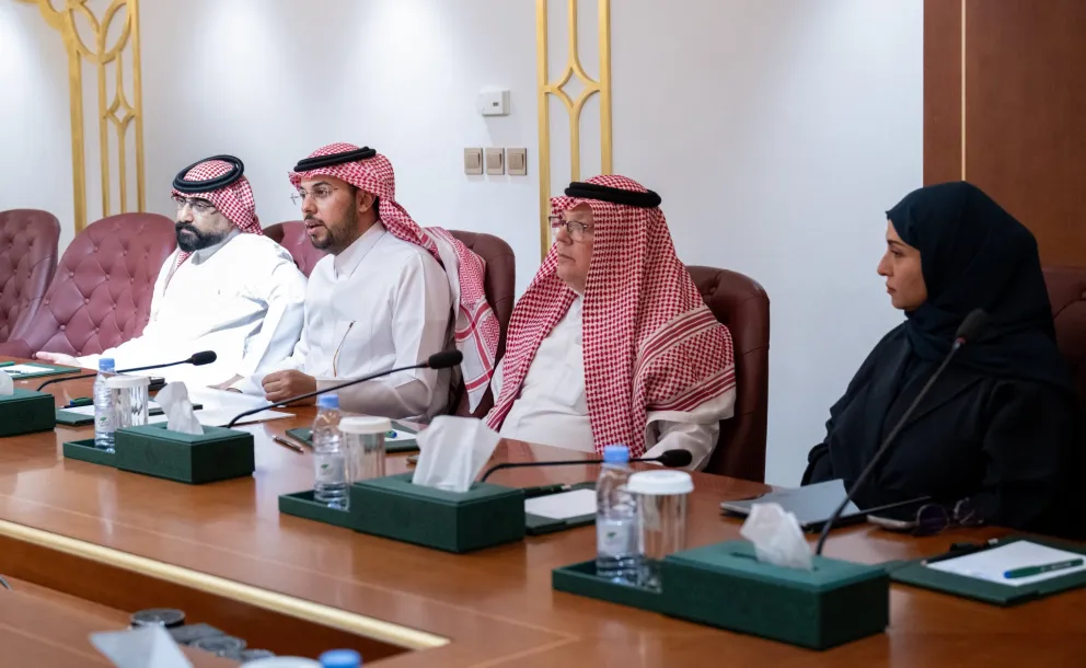 اجتمع مساعدُ الأمين العام للاتصال المؤسسي، الأستاذ عبدالوهاب الشهري، في مقرّ ⁧‫رابطة العالم الإسلامي‬⁩ بالرياض، مع ممثِّل المفوضية السامية للأمم المتحدة لشؤون اللاجئين لدى دُوَل مجلس التعاون الخليجي، ومستشارِه للتمويل الإسلامي، الدكتور خالد خليفة