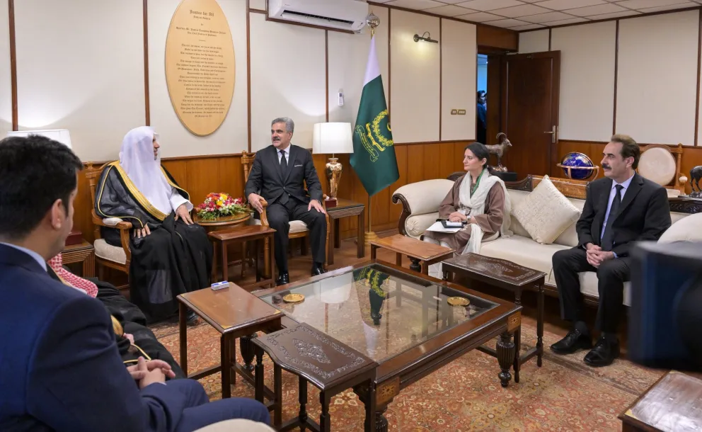 H.E. the Chief Justice of Pakistan hosted H.E. Sheikh Dr. Mohammed Al-Issa , Secretary-General of the MWL, at the Supreme Court