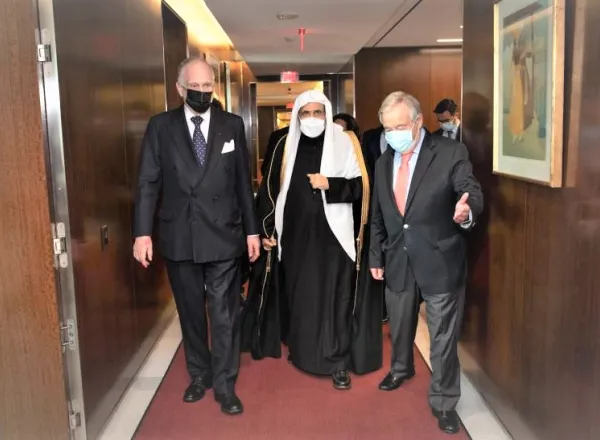 The UN’s antonioguterres met with Mohammed Alissa