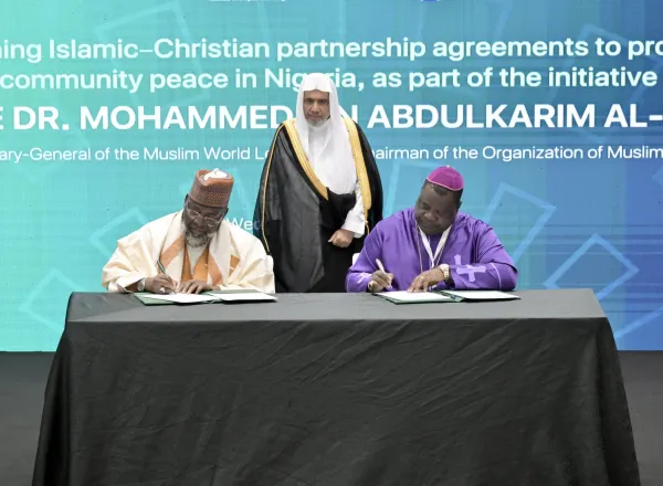 The “Islamic-Christian Agreements,” signed as part of the Muslim World League’s initiative for social peace in West Africa, open a new chapter of partnership among leading Muslim and Christian leaders and organizations active in Nigeria