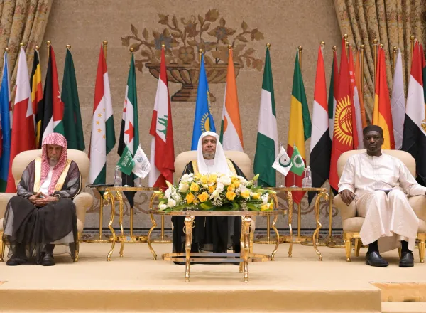 Scenes from the participation of H.E. Sheikh Dr. Mohammed Al-Issa , Secretary-General of the MWL, as guest of honor at the opening of the symposium entitled “The Role of Religious Leaders in Combating Violence Against Women”