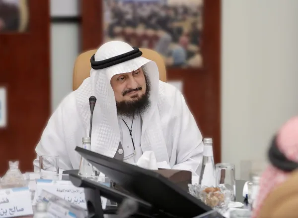 HE Sheikh Dr. Mohammad Alissa presides over the meeting of the Board of Directors of the International Organization for Relief Welfare and Development (IORWD) in the presence of the members of the Board of Excellencies and Eminences.
