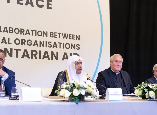 A Genève MohammadAlissa a été l’invité d’honneur du forum «La coopération entre les organisations internationales dans le domaine humanitaire» en présence des plus grands responsables