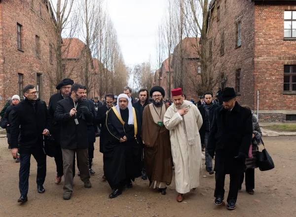 In memory of the Holocaust, H.E. Dr. Mohammad Alissa led a delegation of senior Muslim scholars and leaders in coordination with the American Jewish Committee to the Auschwitz concentration camp