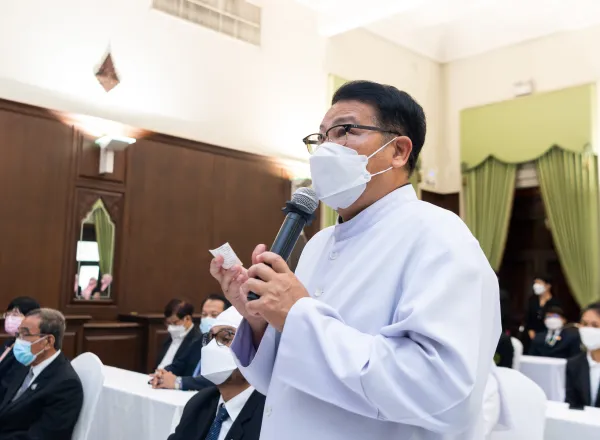 Mohammad Alissa a tenu une conférence dans la prestigieuse université royale de Thaïlande sur «L’alliance des civilisations»;