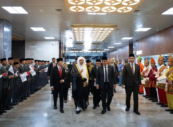 The Indonesian People’s Consultative Assembly hosts the Secretary-General of the Muslim World League
