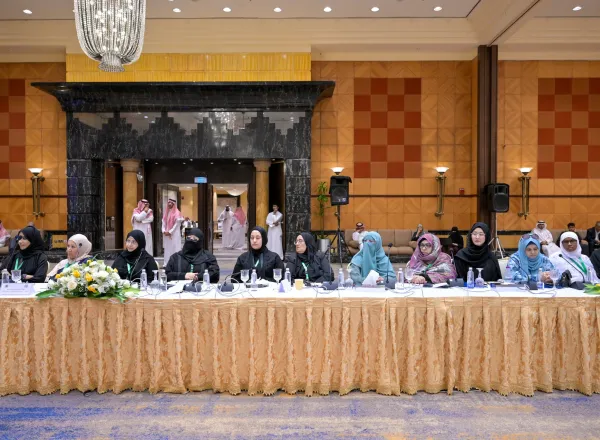 Scenes from the participation of H.E. Sheikh Dr. Mohammed Al-Issa , Secretary-General of the MWL, as guest of honor at the opening of the symposium entitled “The Role of Religious Leaders in Combating Violence Against Women”
