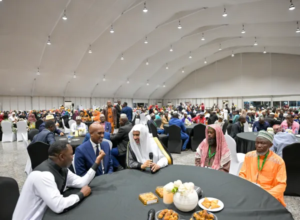 Dr. Al-Issa Attends the Ramadan Iftar of the Muslim Community in Rwanda