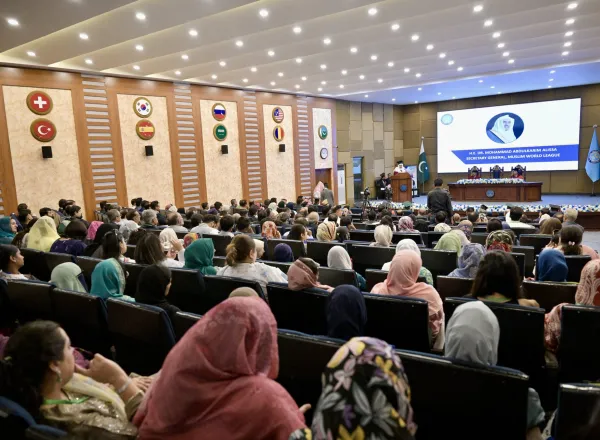 Pakistan’s National University awarded H.E. Sheikh Dr. Mohammed Al-Issa, Secretary-General of the MWL, an Honorary Doctorate in the Philosophy of International Relations