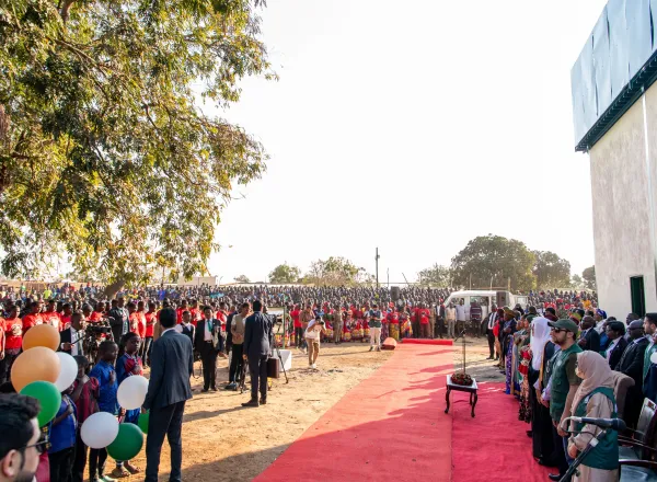 The project encompasses six zones and utilizes solar energy to ensure sustainability. It features storage and pump units, providing essential support to thousands in need who have long endured a scarcity of access to a safe and clean water source.