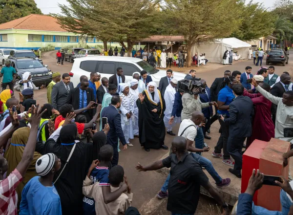 Programs to Combat Blindness in West Africa is a groundbreaking initiative launched by His Excellency Sheikh Dr. Mohammed Al-Issa, Secretary-General of the Muslim World League, from the Republic of Guinea-Bissau.