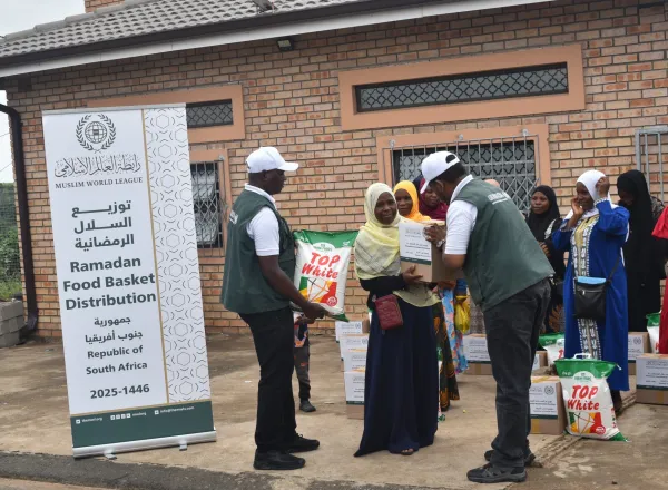 Our Ramadan food baskets reach over 200,000 people worldwide.